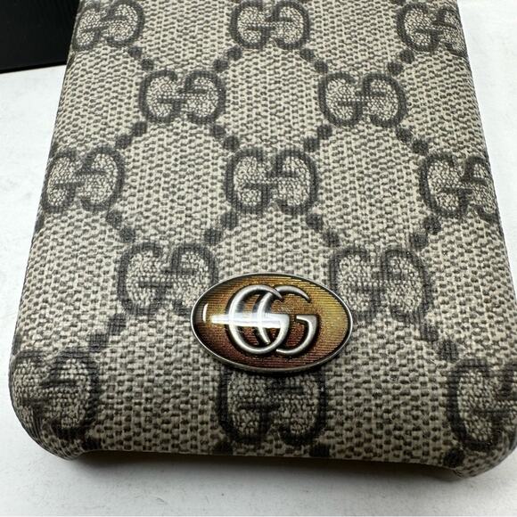 GUCCI GG Supreme Leather iPhone X Phone Case NWT - Picture 7 of 8